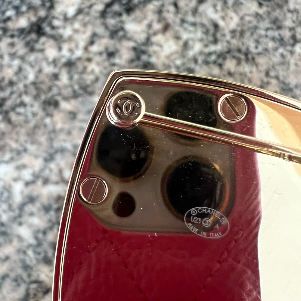 Chanel Gold and Silver Brooch - Picture 7 of 8